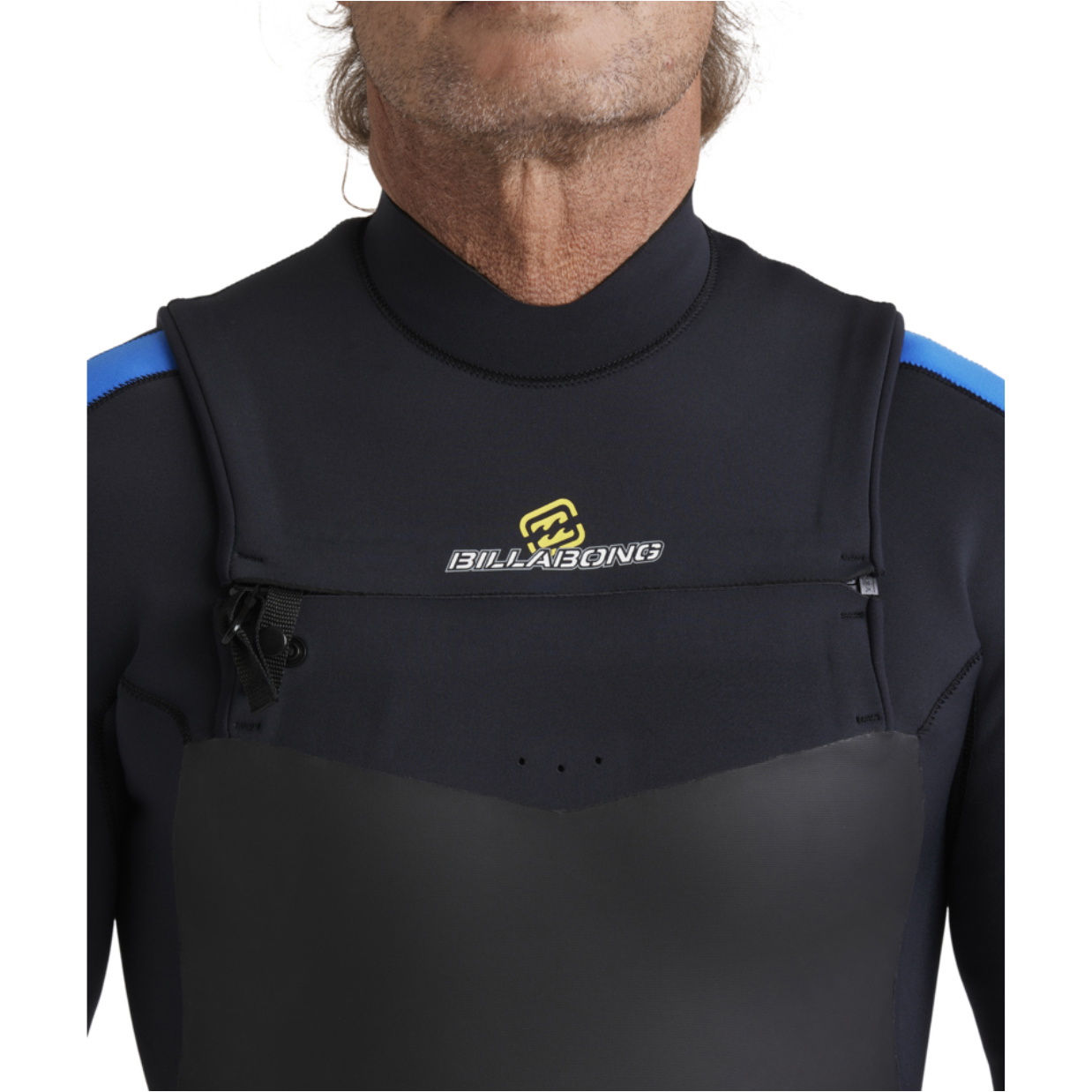 2026 Billabong Männer Oscillator Natural 3/2mm Brustreißverschluss Neoprenanzug 24AW193515 - Royal